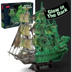 Puzzle 3D Flying Dutchman lumineaza in intuneric 360 piese